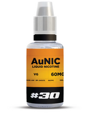 Load image into Gallery viewer, AuNic Additives MTL/Salt Nicotine Shots - VG Base 30ml