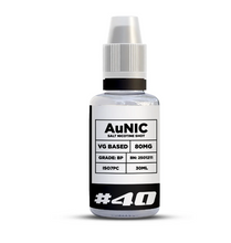 Load image into Gallery viewer, AuNic Additives MTL/Salt Nicotine Shots - VG Base 30ml