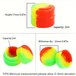 Silicon Storage Container 2ml - Assorted Colours