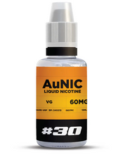 Load image into Gallery viewer, AuNic Additives Salt Nicotine Shots - VG Base 30ml
