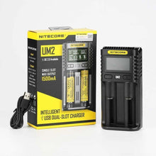 Load image into Gallery viewer, NITECORE UM2 INTELLIGENT USB DUAL-SLOT CHARGER
