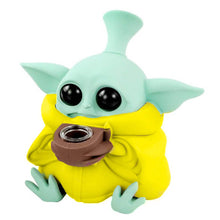 Load image into Gallery viewer, Silicone Yoda Bong

