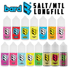 Load image into Gallery viewer, Bard Salt/MTL Longfill Aroma 30ml

