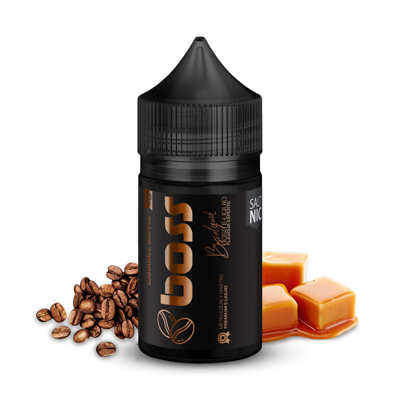 Boss E-Liquids Saltnic – Caramel Coffee - 50mg - 30ml