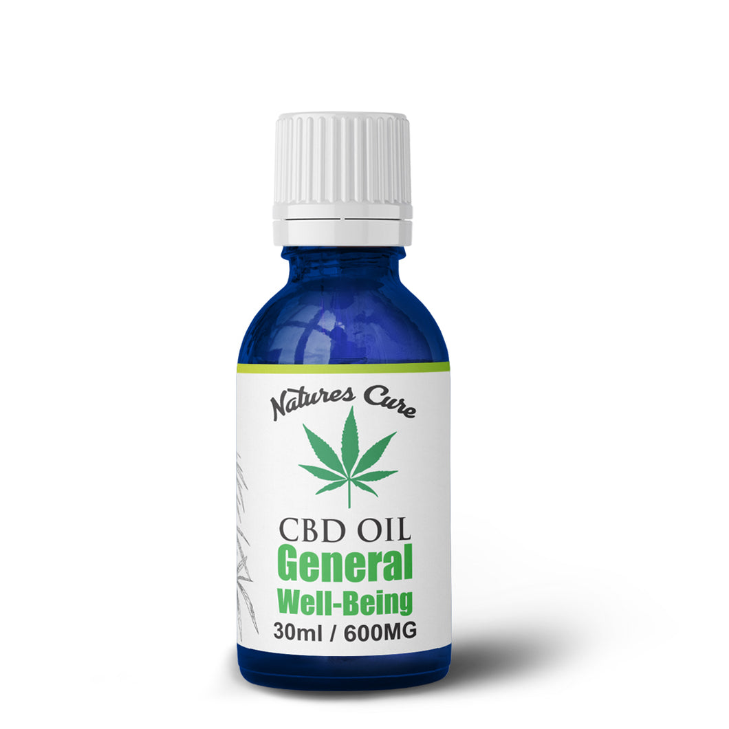 Nature's Cure - CBD Oil for General Well Being 30ml