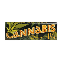 Load image into Gallery viewer, Cannabis Organic Hemp Flavoured Rolling Papers 1 1/4

