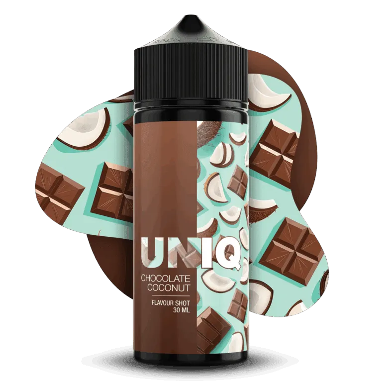 UNIQ – Chocolate Coconut – Longfill Flavour Shot (30ml)