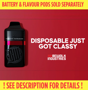 Bewolk Industries Disposables 50mg (excluding battery)