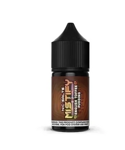 GBOM Mistify Collection - English Toffee Pudding Salts Vape Juice - 30ml
