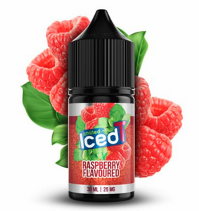 Iced T’ Saltnic Raspberry - 25mg - 30ml