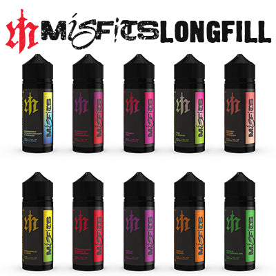 Misfits - Longfill Flavour Drops (30ml flavour in a 120ml bottle)