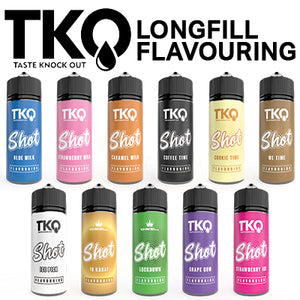 TKO – Longfill Flavour Shot (30ml) in a 120ml bottle