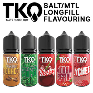 Tko - Flavour Shot Mtl/Salts 15ml flavouring in 30ml bottle (Cheapshots)