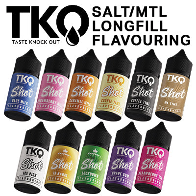 TKO Salt/MTL Flavouring Shot (15ml in a 30ml bottle)