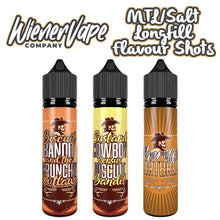 Load image into Gallery viewer, Wiener Vape CMTL/Salt Longfill Flavour Shot 30ml in a 60ml bottle)
