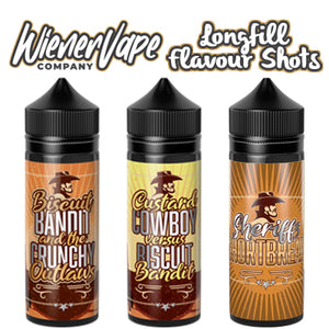 Wiener Vape - Longfill Flavour Shot - Long Fill - 30ml in 120ml Bottle