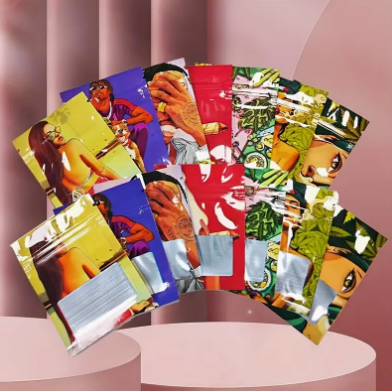 Mylar Ziplock Bag 6 x 8cm - 1 Gram