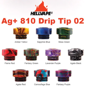 Hellvape HellTips Drip Tip (Resin 810) with O Ring