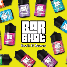 Load image into Gallery viewer, Bar Shot 6Zero Salt/MTL 30ml Flavour Shot in a 60ml bottle
