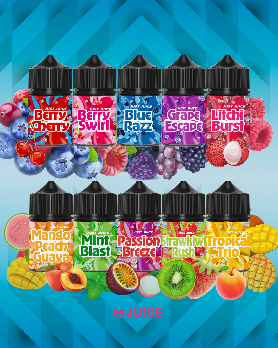 Just Juice - MTL/Nic Salt Longfill 60ML