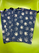 Load image into Gallery viewer, Cannabis Print Draw String Bags
