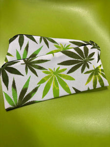 Cannabis Print Stash Bag