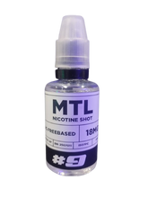 Load image into Gallery viewer, AuNic Additives MTL/Salt Nicotine Shots - VG Base 30ml
