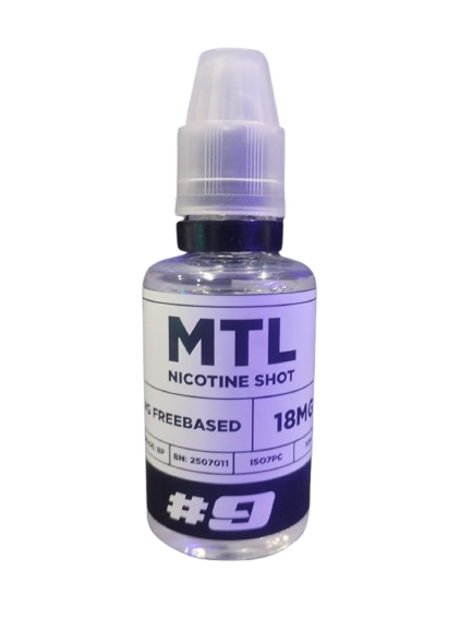 AuNic Additives MTL/Salt Nicotine Shots - VG Base 30ml