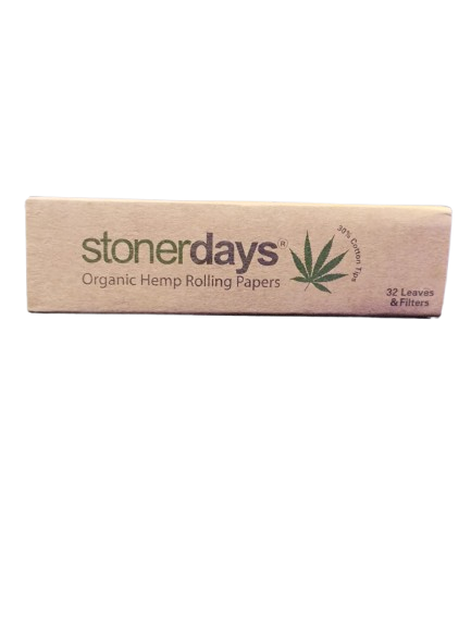 StonerDays Organic Hemp Rolling Papers King Size