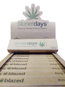 StonerDays Organic Hemp Rolling Papers King Size