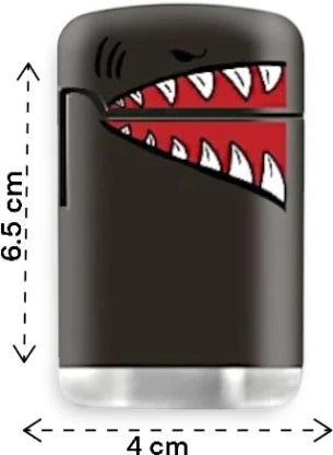 Zengaz ZL-3 Shark Mega Jet Turbo Flame Lighter- Pocket Lighter