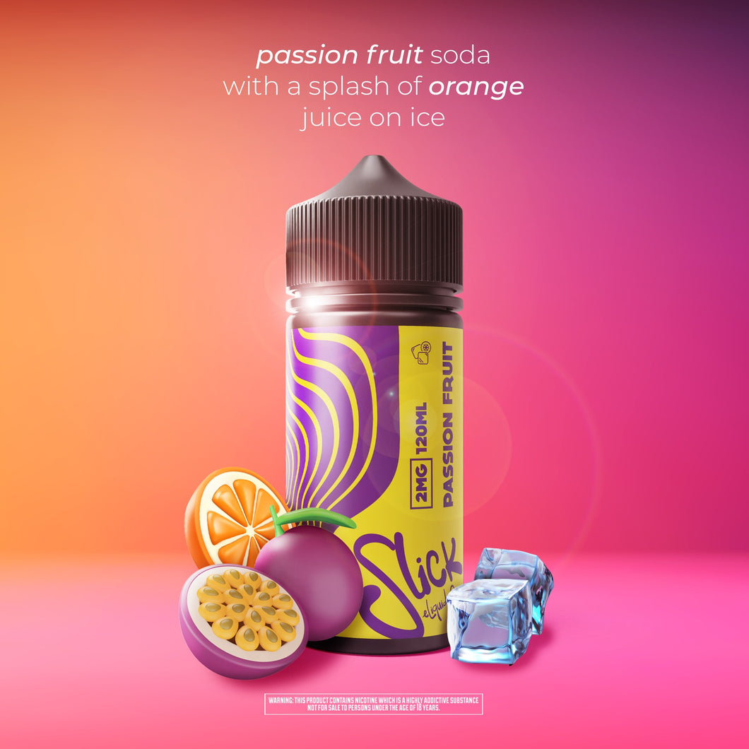 Slick - Passion Fruit - 120ml - 2mg