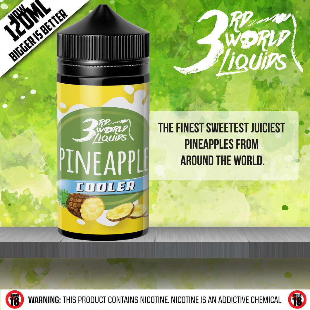 3rd World Liquids Pineapple Cooler 120ml