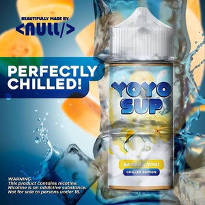 Null E-Liquid Yoyo Sup - Chilled Banana Yogi