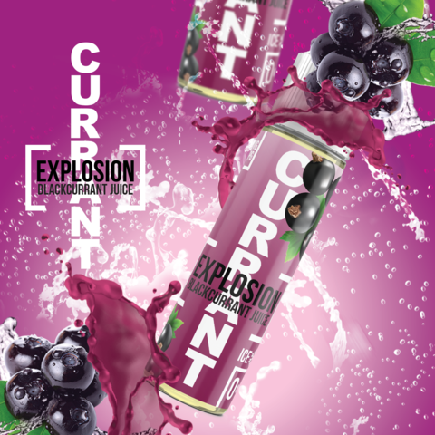 CURRANT EXPLOSION - BLACKCURRANT JUICE - 120ML