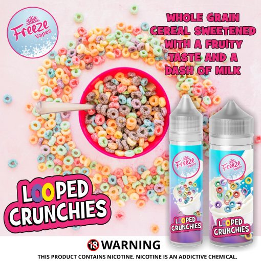 Freeze Vapes - Looped Crunchies - 120ml - 3mg