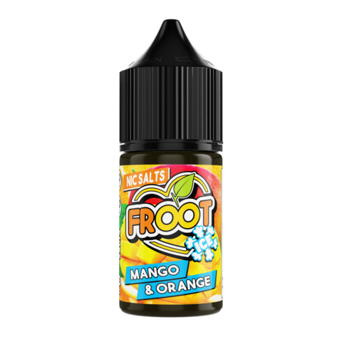 VAPOLOGY - MANGO ORANGE FROOT ICE SALTS - 30ML