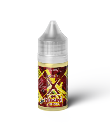 Project X E-Liquid – Refreshed Cherry Salt Nic 30ML