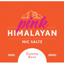 Load image into Gallery viewer, PINK HIMALAYAN eLIQUID (Nic Salt) - Gummy Bear - 30ml
