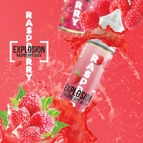 RASPBERRY EXPLOSION - RASPBERRY JUICE - 120ML