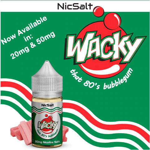 WACKY NIC SALTS BY MAGICIAN E-LIQUIDS - 30ml