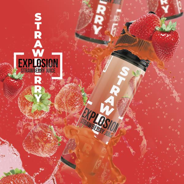 STRAWBERRY EXPLOSION - STRAWBERRY JUICE - 120ML