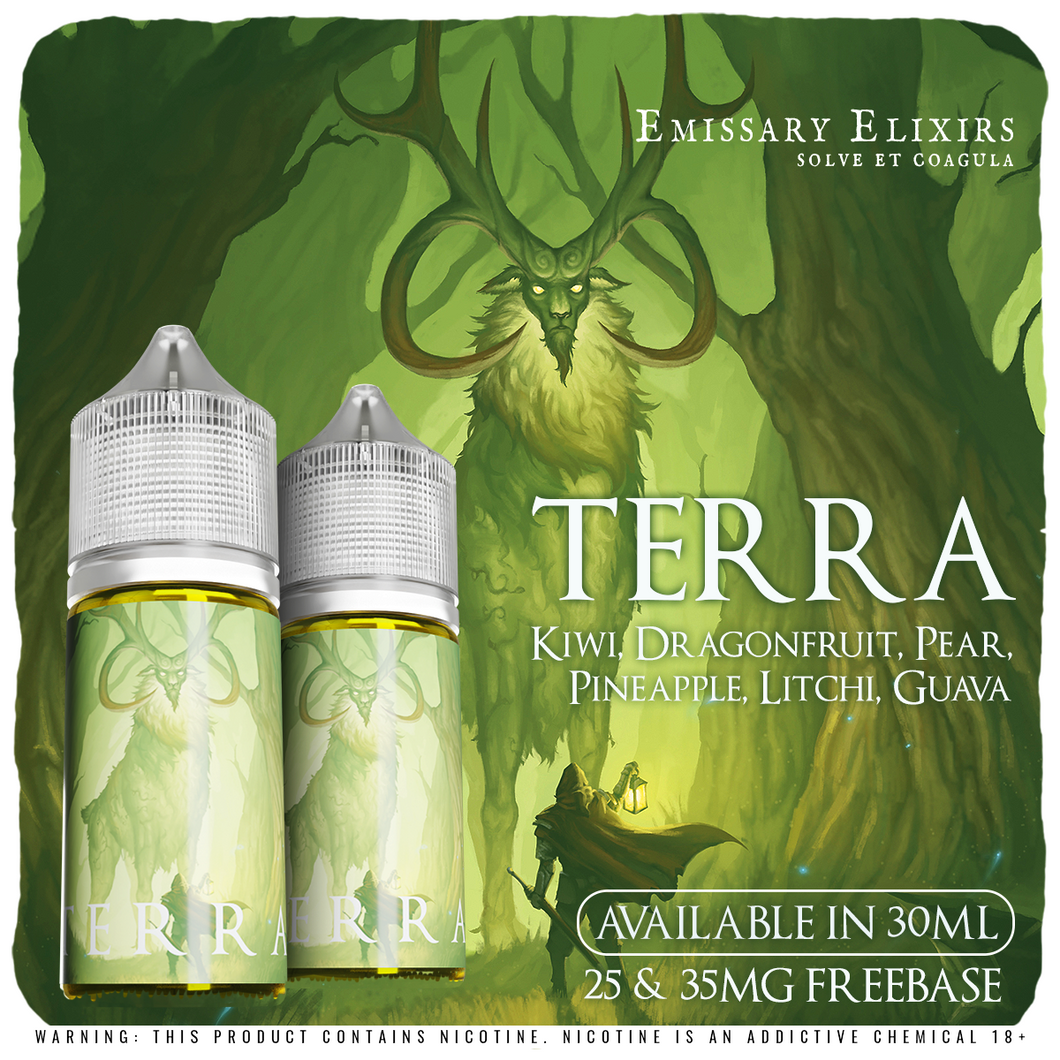 Emissary Elixirs - Terra Ice - Salts - 30ml