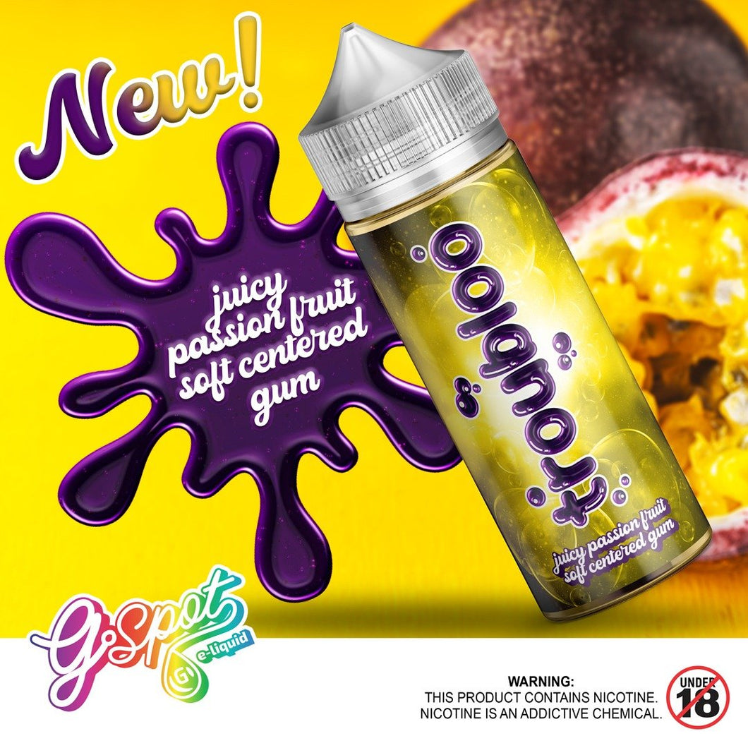 G-Spot Troubloo E-Liquid - Juicy Passion Fruit