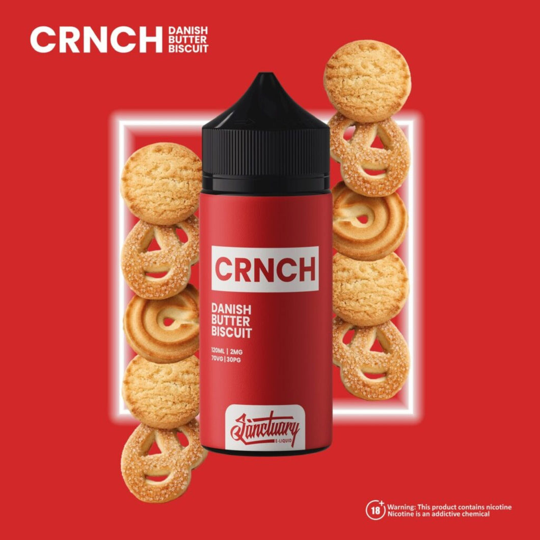 Sanctuary – CRNCH Sweet Danish Butter Biscuit – 2mg 120ml