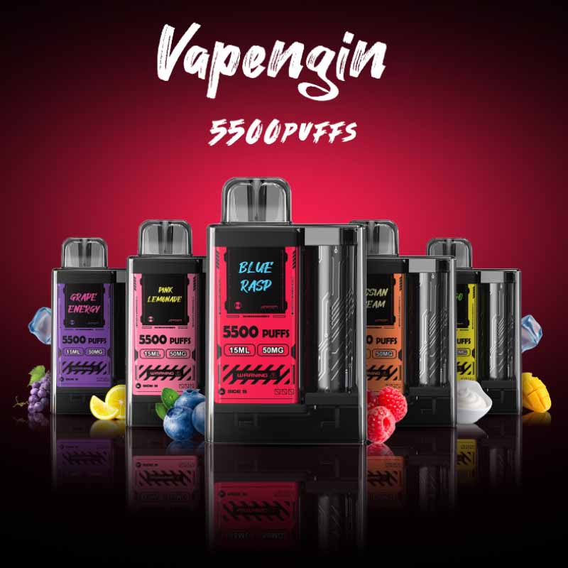 Vapengin Disposable Pod | 5500 Puff Rechargeable | 5%